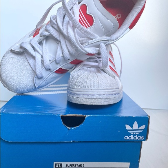 Adidas Shelltoe Women’s White Red - Picture 4 of 6